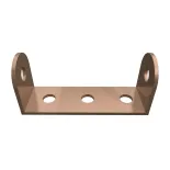 UBR-01 U bracket for WPC timber tube floor-ceil fixing, OAK, 40x50 mm