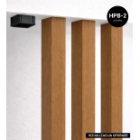 Montažni nosači od tvrde plastike za WPC drvene brisoleje (2 kom)