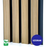 [UZORAK] WPC fasadni panel, BREZA/CRNA