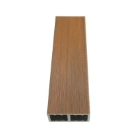 WPC timber tube LT-04A, 3D grain wood, AURORA, 100x50x2900 mm