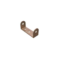 UBR-01 U bracket for WPC timber tube floor-ceil fixing, OAK, 40x50 mm