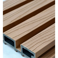 WPC facade cladding HAZELNUT, 219x2900 mm, wood grain texture (0.63 m²)