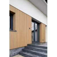 WPC facade cladding HAZELNUT, 219x2900 mm, wood grain texture (0.63 m²)