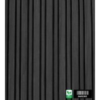WPC homlokzati panel BARCODE PREMIUM, 219x2900 mm, FEKETE (0,63 m²)
