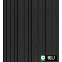 WPC homlokzati panel BARCODE PREMIUM, 219x2900 mm, FEKETE (0,63 m²)