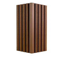 3D WPC-Fassadenplatte, TEAK, 219x2900mm