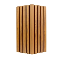 3D WPC-Fassadenplatte, ANTIKE EICHE, 219x2900mm