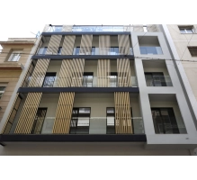 WPC leseni brisolej FS-03A, brušena tekstura, SVETLI HRAST, 50x50x2900 mm
