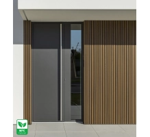 WPC fasadni panel TEAK TWIX MINI, 5 lamel, 217x2900 mm, brušena tekstura