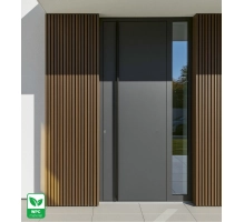 WPC fasadni panel TEAK TWIX MINI, 5 lamel, 217x2900 mm, brušena tekstura