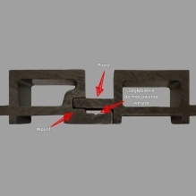 WPC facade panel TEAK DUO, 176x2900mm (0.51 m²)