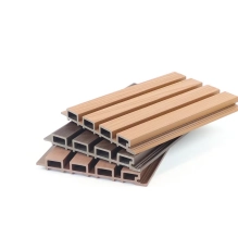 WPC facade cladding HAZELNUT, 219x2900 mm, wood grain texture (0.63 m²)