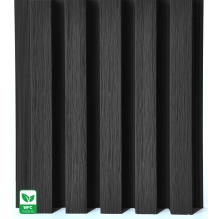 WPC facade panel BLACK TWIX MINI, 5 slats, 217x2900 mm, brushed texture