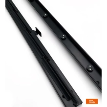 Mechanism for external louvers, for installation, BLACK, for 7 louvers