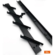 Mechanism for external louvers, for installation, BLACK, for 7 louvers