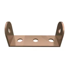 UBR-01 U bracket for WPC timber tube floor-ceil fixing, OAK, 40x50 mm