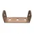 UBR-01 U bracket for WPC timber tube floor-ceil fixing, OAK, 40x50 mm