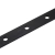 CT-01 Csatlakozó lemez WPC homlokzat lamellához, 30x1950 mm, fekete, horganyzott