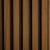 WPC Fassadenpaneel TEAK TWIX MINI, 5 Lamellen, 217x2900 mm, gebürstete Oberfläche