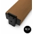 Profile for rotating horizontal WPC slats, RE-01