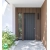 WPC fasadni panel TEAK/ČRNA, 219x2900 mm, valovita tekstura, half co-extrusion (0,63 m²)