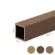 WPC homlokzat lamella FS-03O, csiszolt textúra, TÖLGY, 40x50x2900 mm