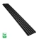 WPC facade panel BLACK TWIX MINI, 5 slats, 217x2900 mm, brushed texture