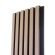 WPC facade panel, 223x26x2900 mm, LIGHT OAK with black joints, 6 grids (0.64 m²)