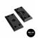 Profile for rotating horizontal WPC slats, RE-01