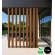 Profile for rotating horizontal WPC slats, RE-01