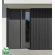 WPC facade panel BLACK TWIX MINI, 5 slats, 217x2900 mm, brushed texture