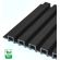 WPC facade panel BLACK TWIX MINI, 5 slats, 217x2900 mm, brushed texture
