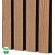 WPC fasadni panel TEAK/ČRNA, 219x2900 mm, valovita tekstura, half co-extrusion (0,63 m²)